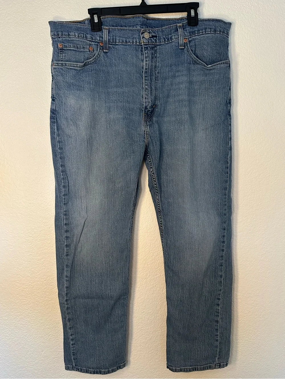 Levi’s 505 Regular Fit Jeans Men’s 40x30 Medium Wash Straight Leg Denim